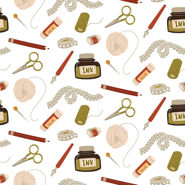 Набір для вишивки та нитки